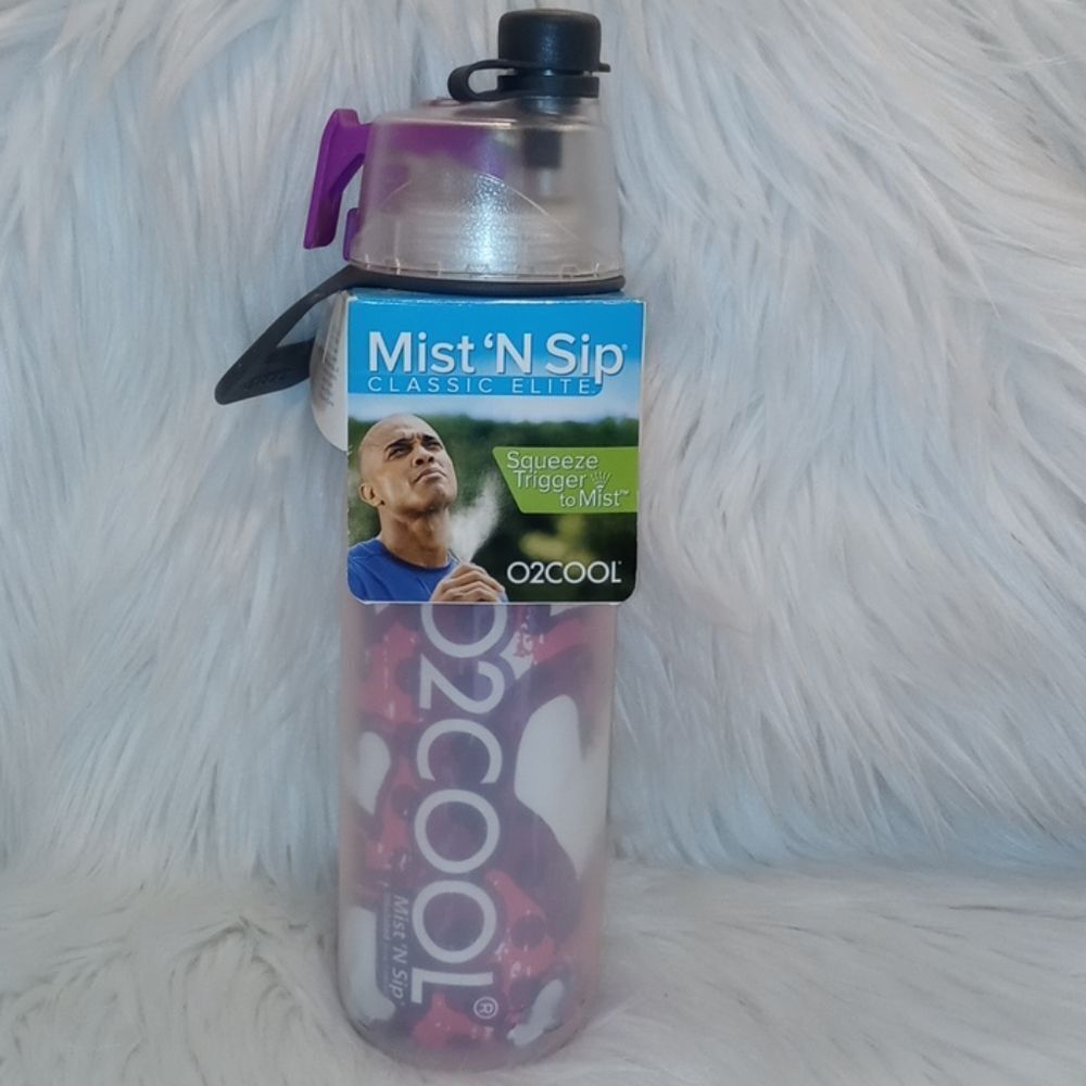 O2COOL Mist 'N sip 20 oz bottle